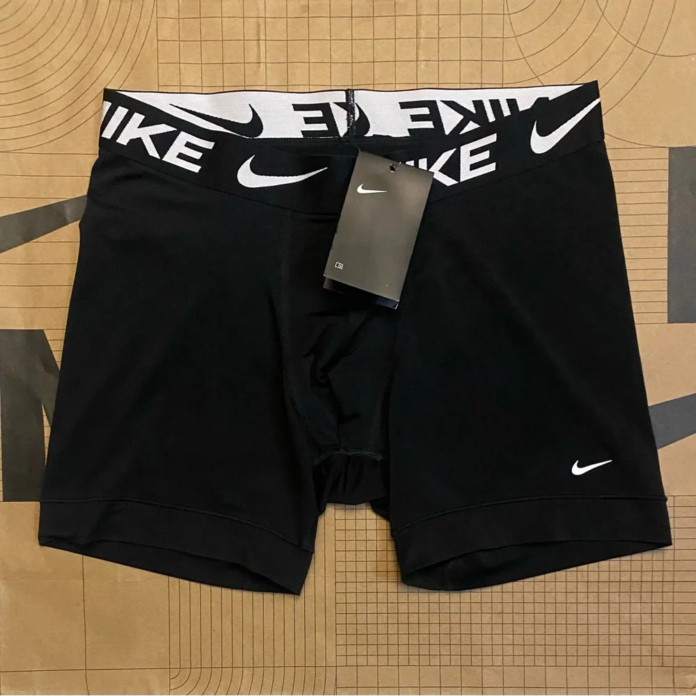 Nike dri-fit microfiber athletic boxer briefs shorts tight fit Men’s S M L XL